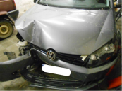 Volkswagen (IN) GOLF 1.6TDI AIRBAGS OK 105CV - Accidentado 1/18